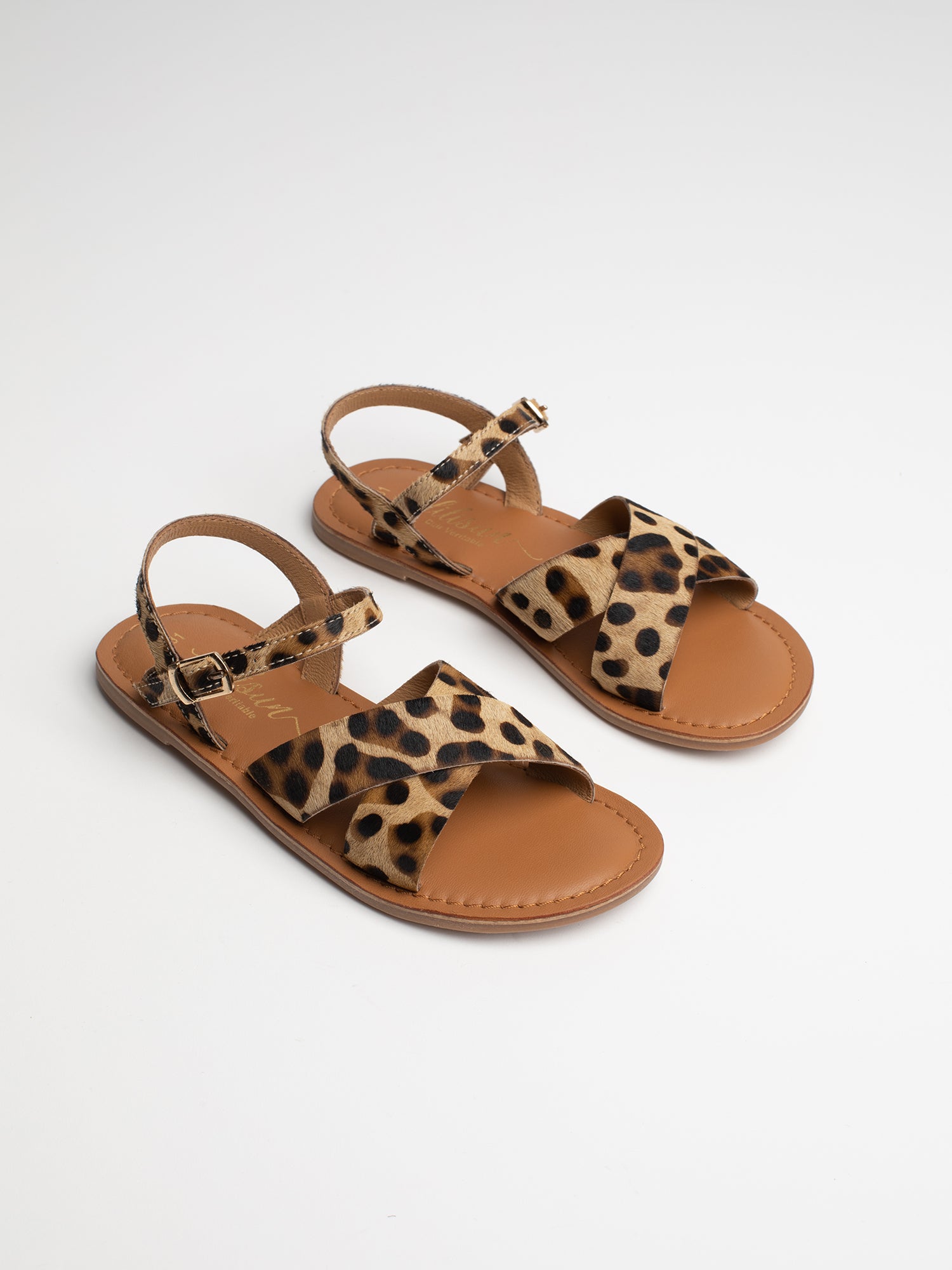 DUMBA sandales leopard