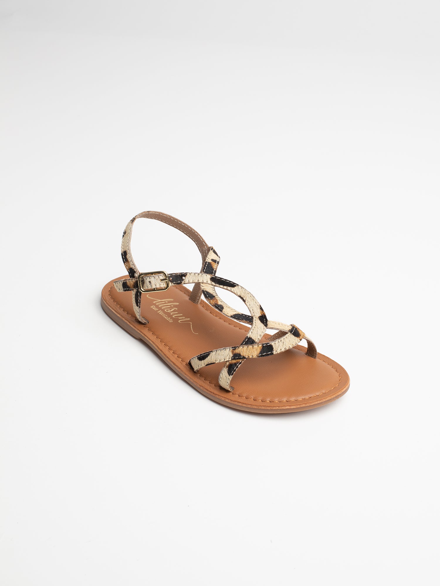 LEILA sandales leopard
