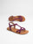 GABRIELLE sandales violet