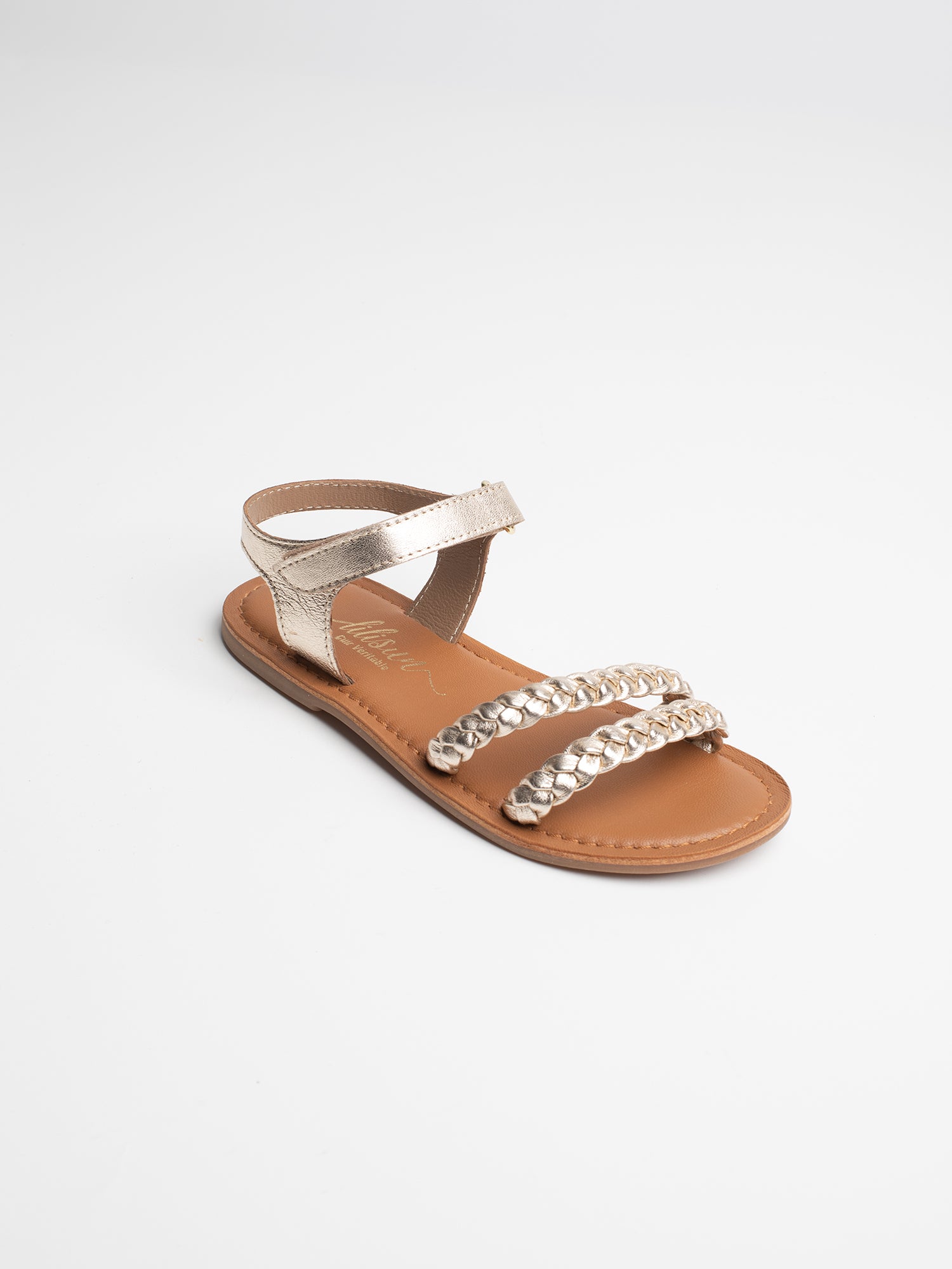 LILI Sandales platine