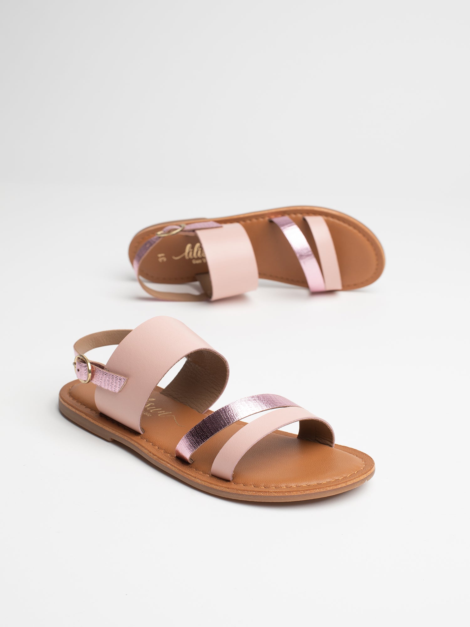 BELLE Sandales rose