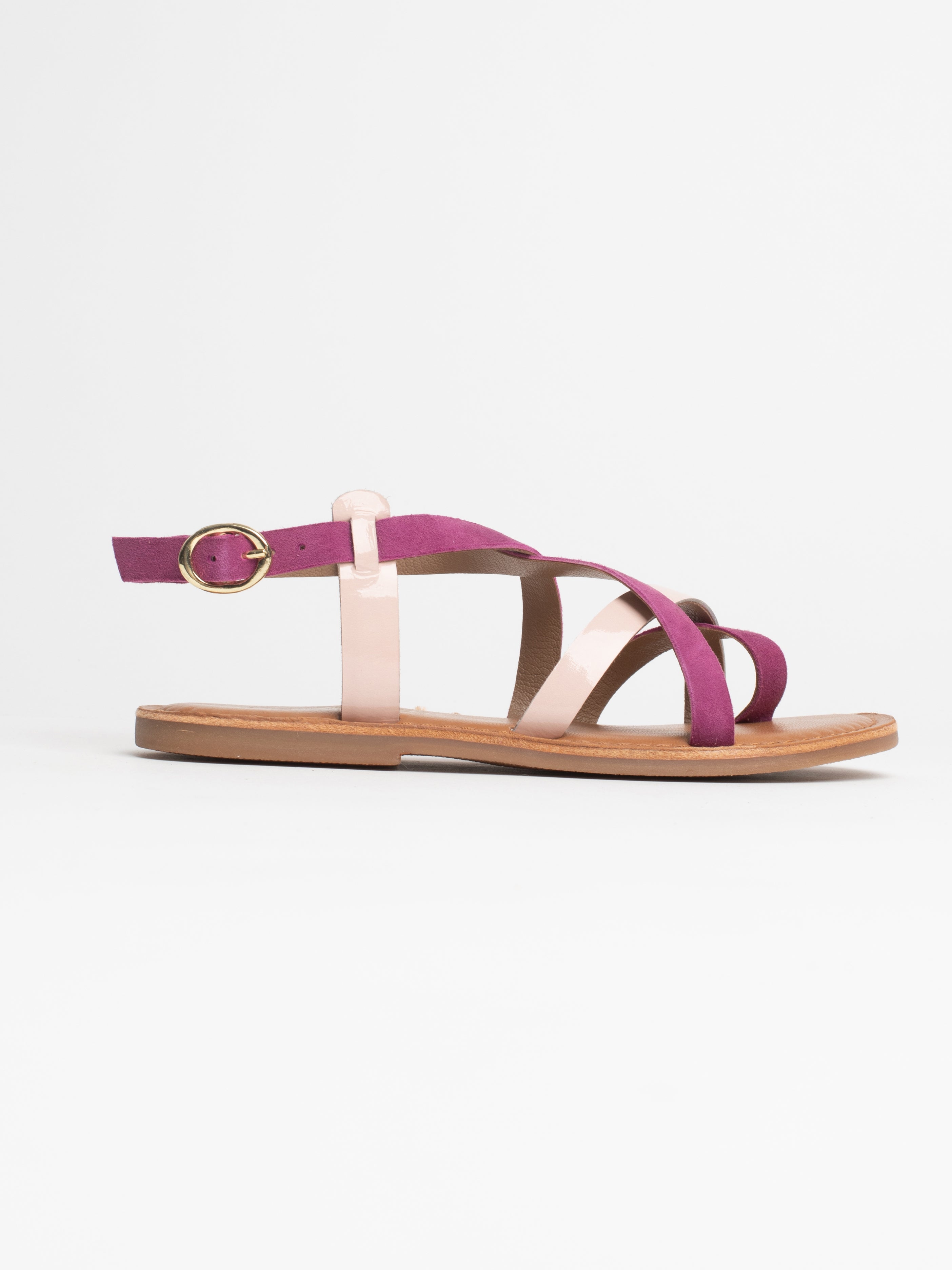BAMBINA sandales violet foncé