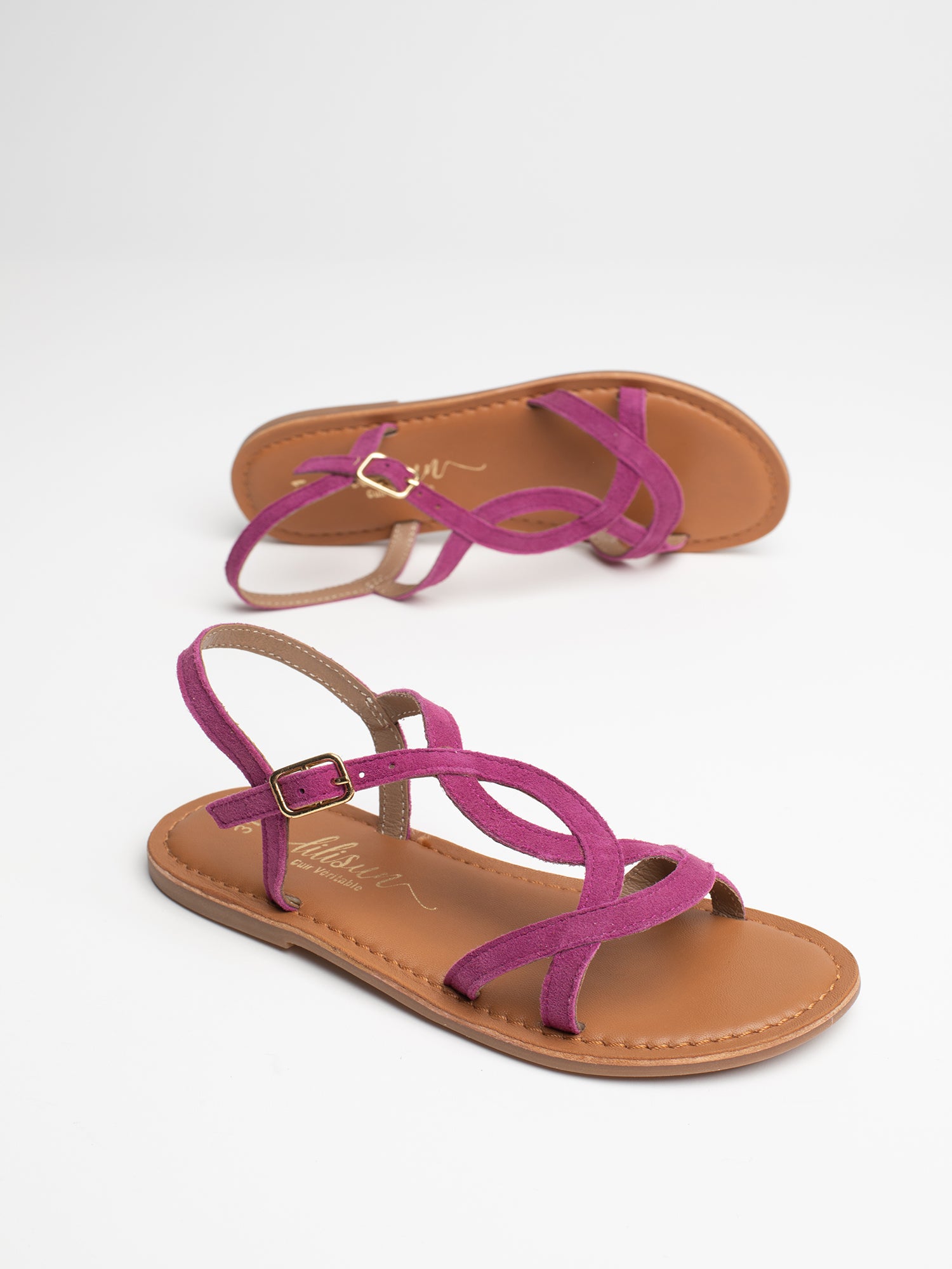 CHIARA Sandales violettes