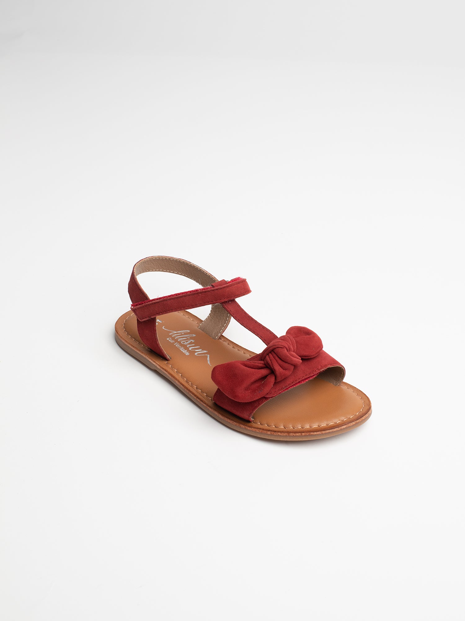CHARLOTTE sandales rouge