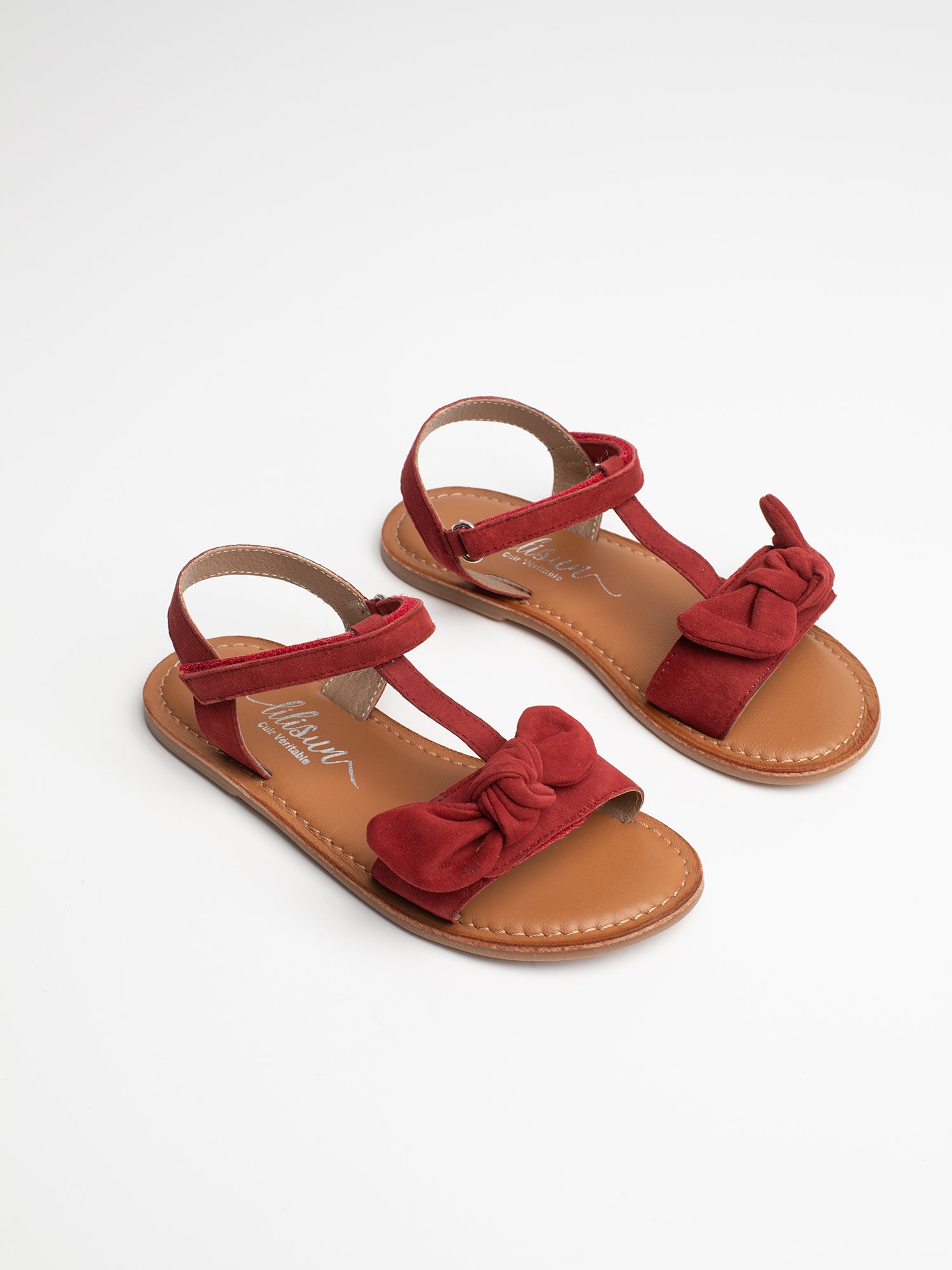 CHARLOTTE sandales rouge