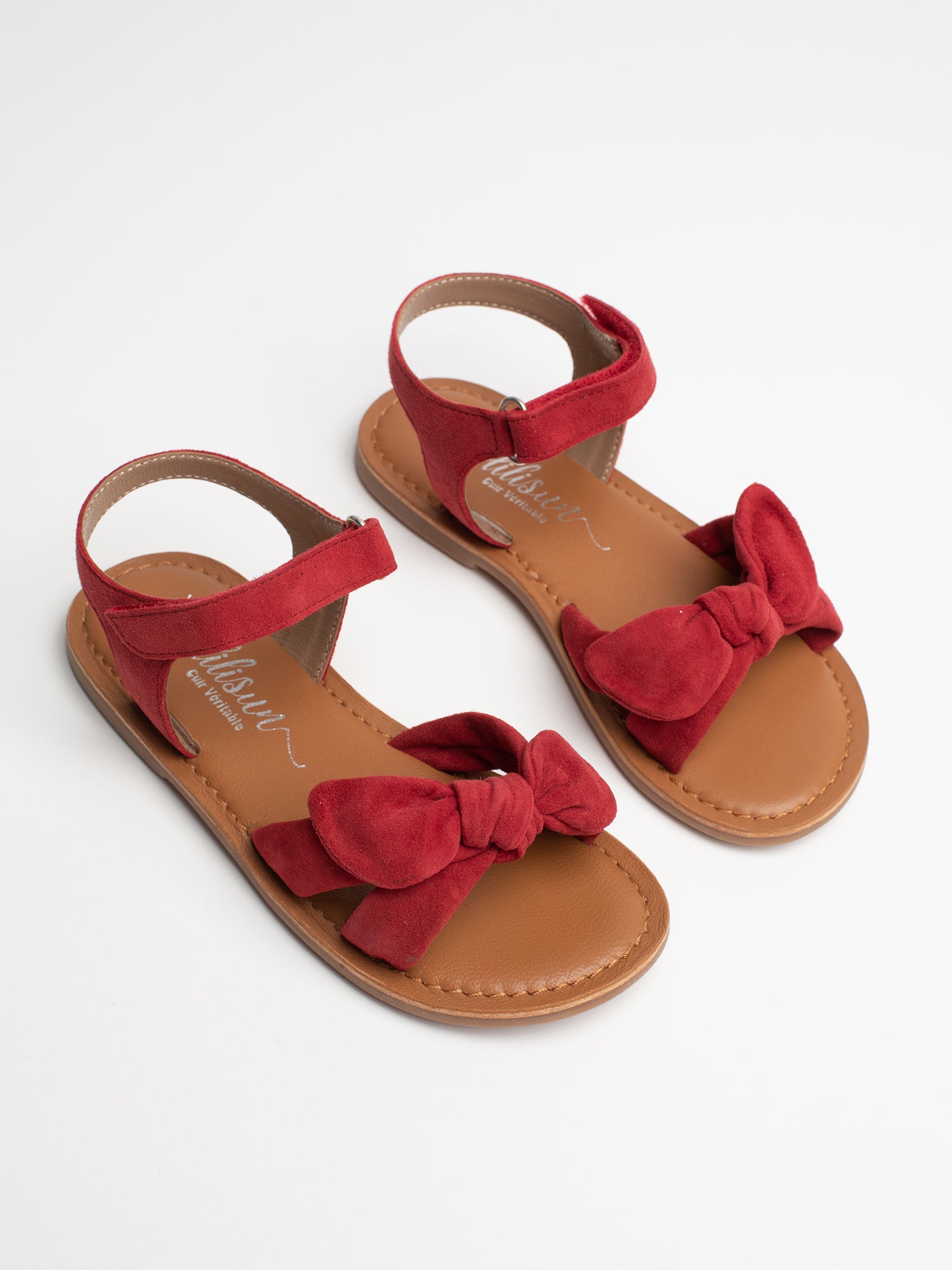 ELISE Sandales rouges