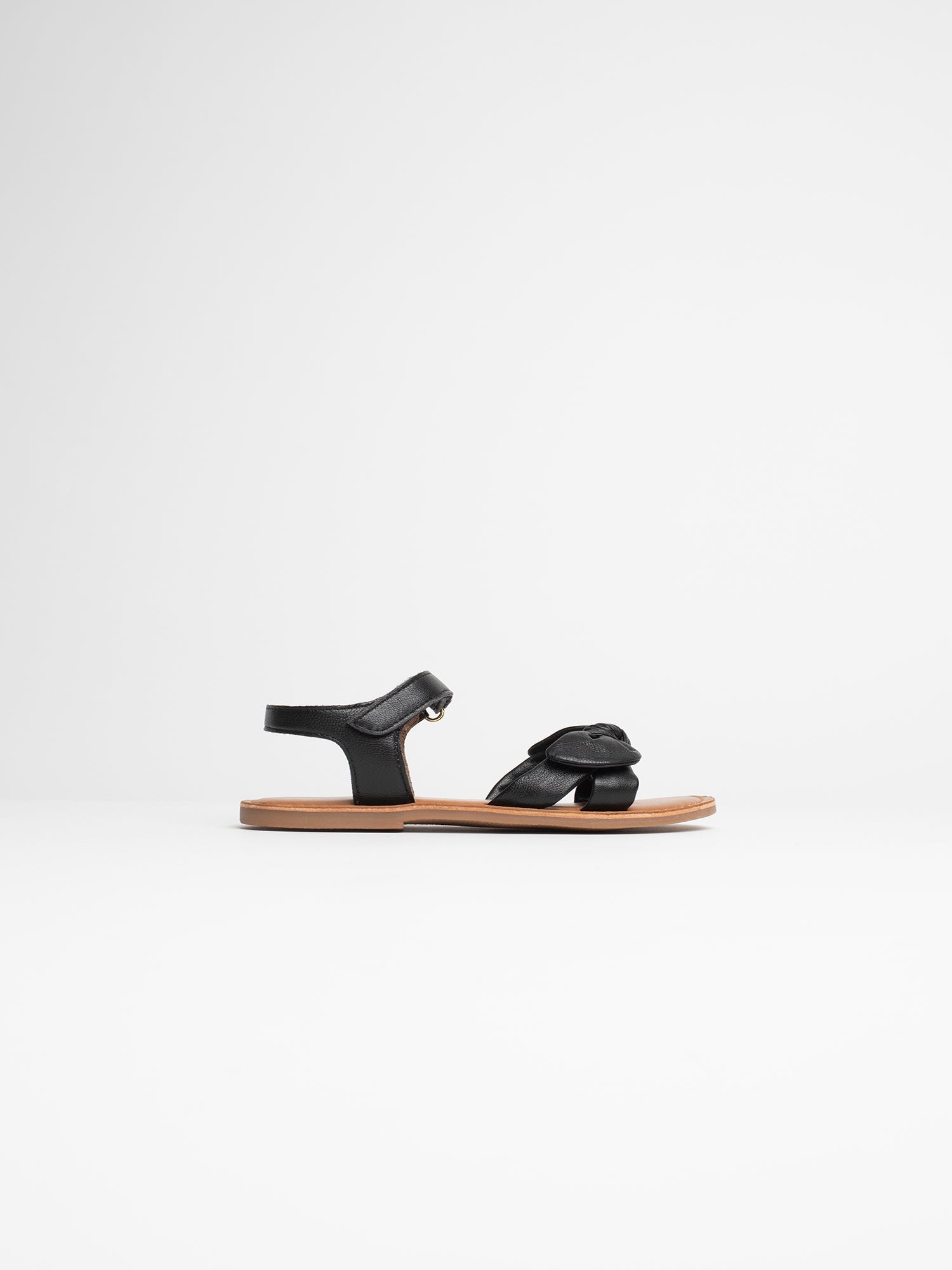 ELISE Sandales en cuir noir