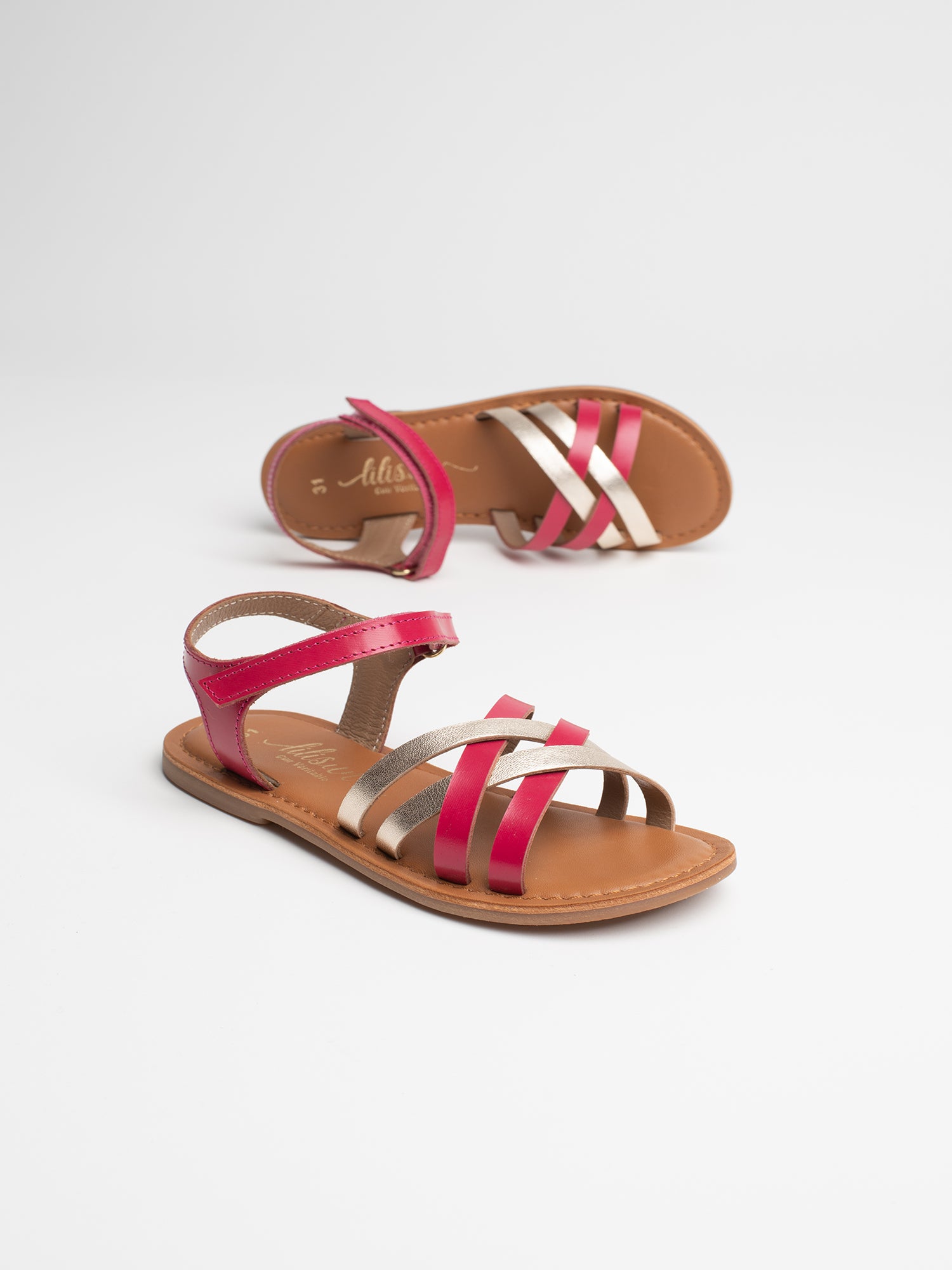 ROMY sandales fuschia