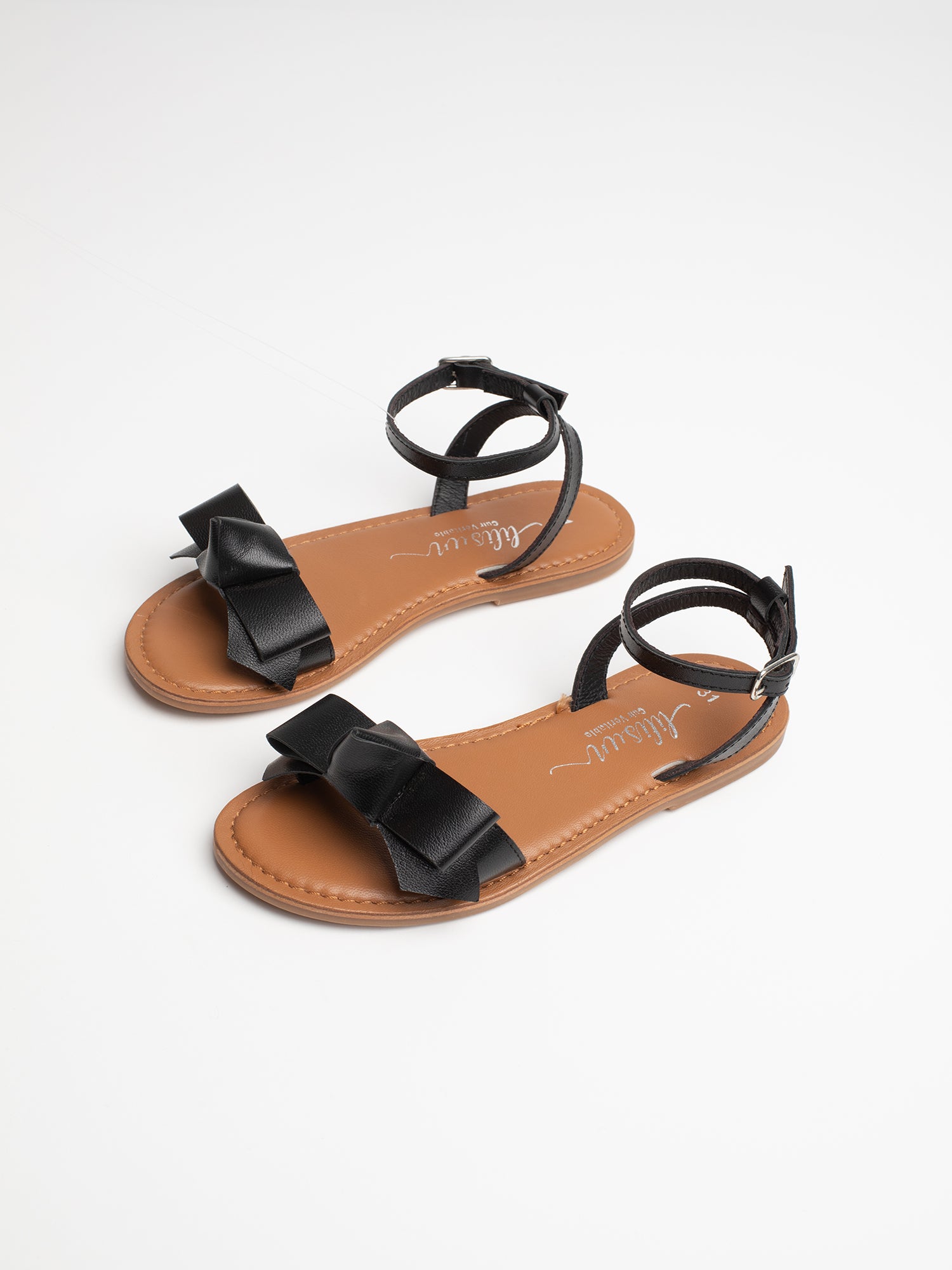 VICTOIR Sandales noires