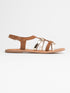 MEILI Sandales camel