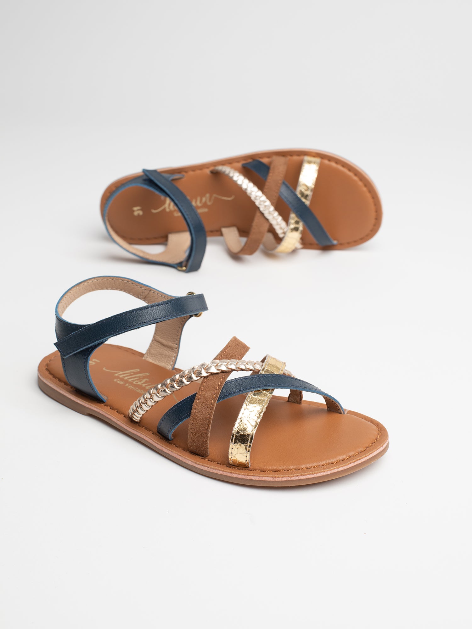 CELYANE Sandales bleu marine