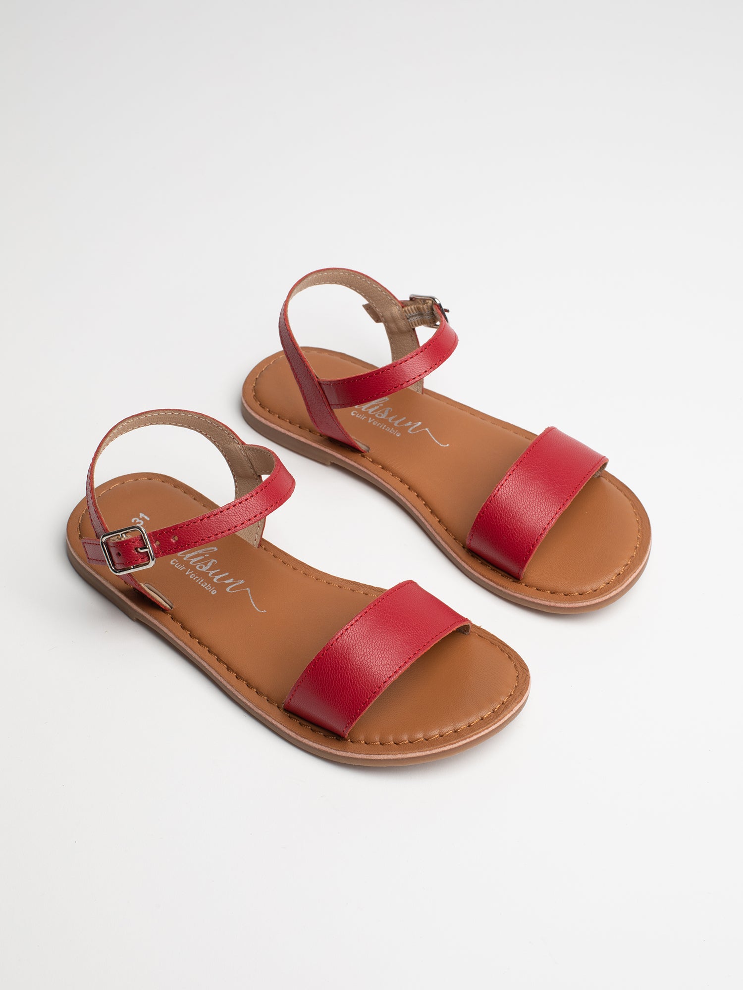 LAURETTE Sandales rouges