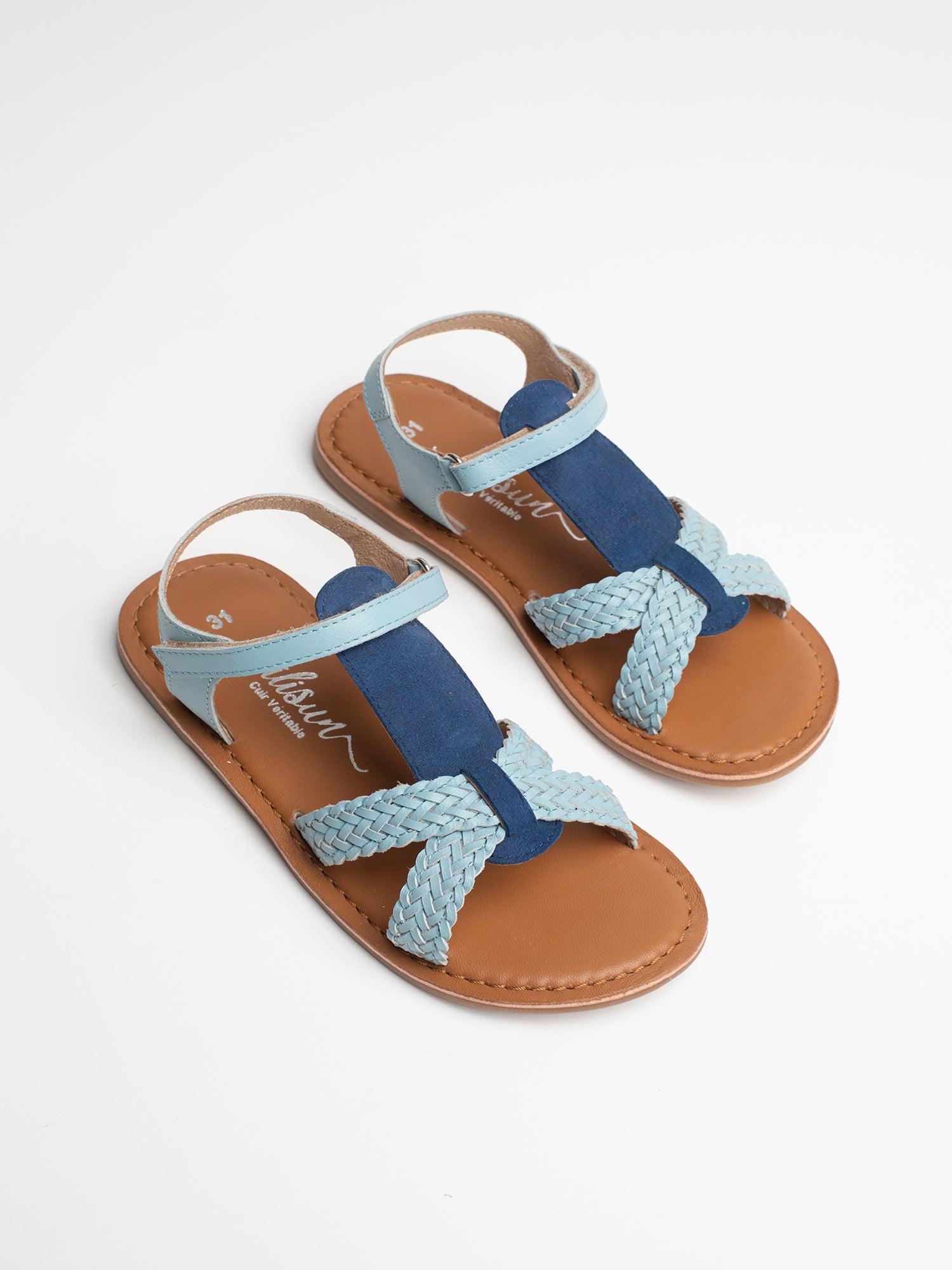 ATHENA Sandales bleu ciel