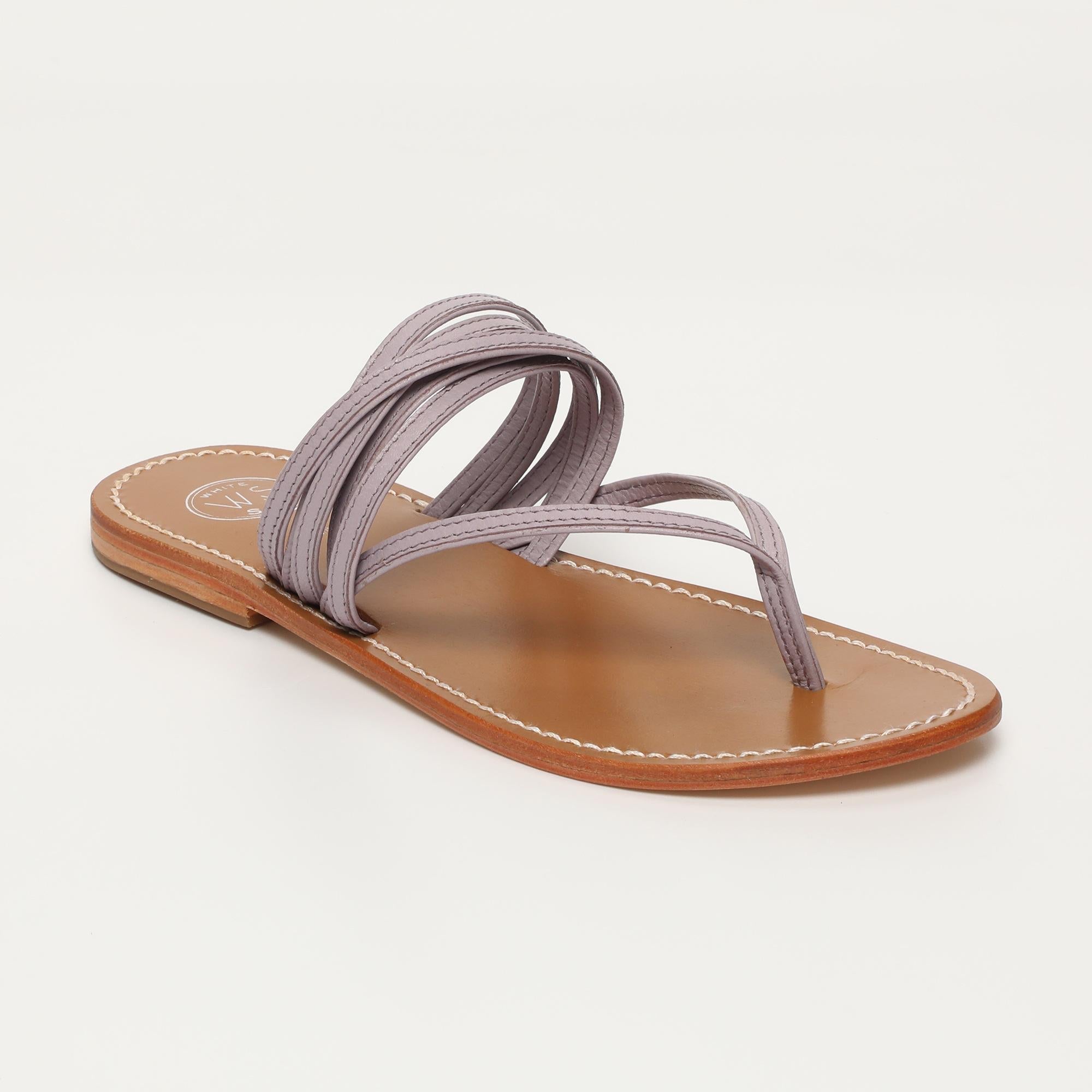 NOVA sandales en cuir lilas