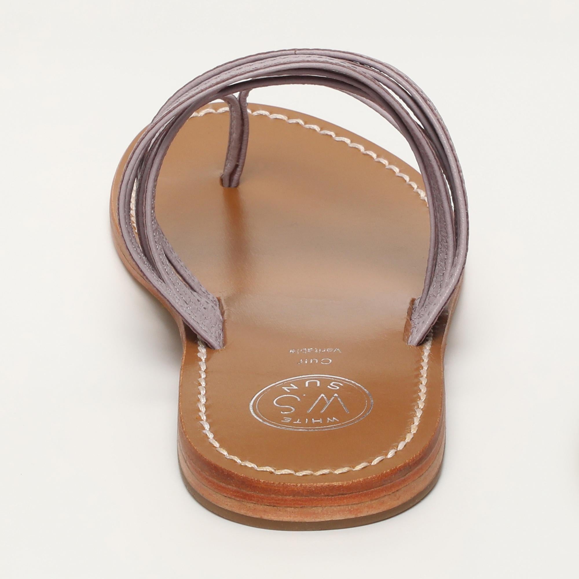 NOVA sandales en cuir lilas