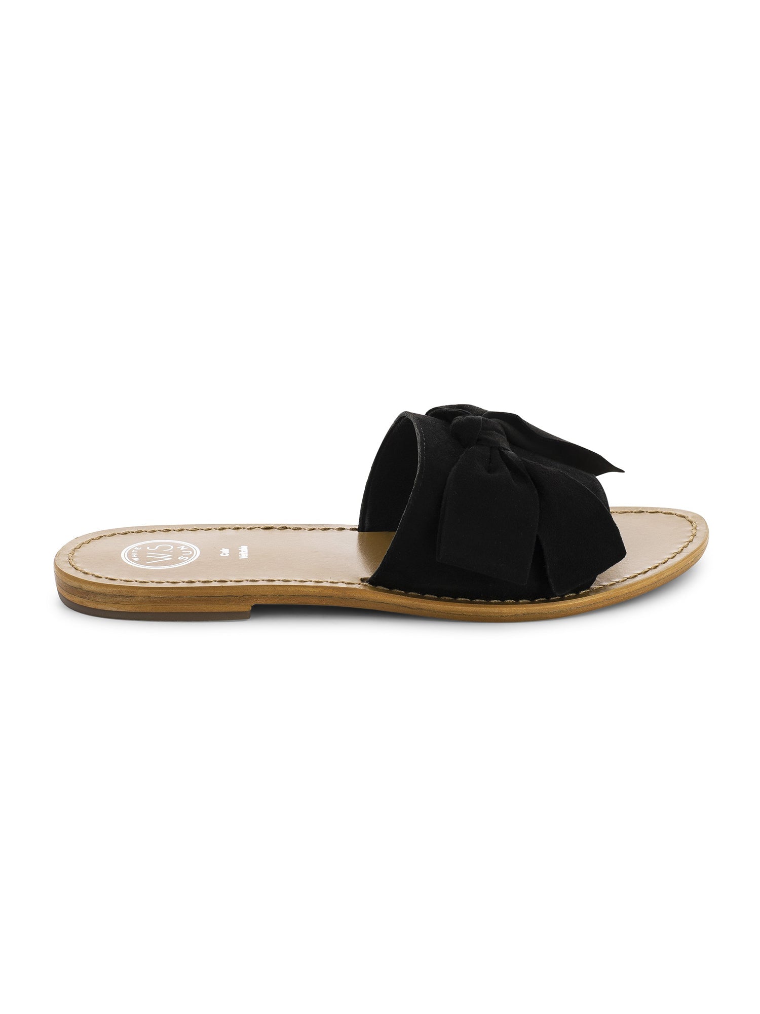 SERPA mules fantaisie en cuir noir