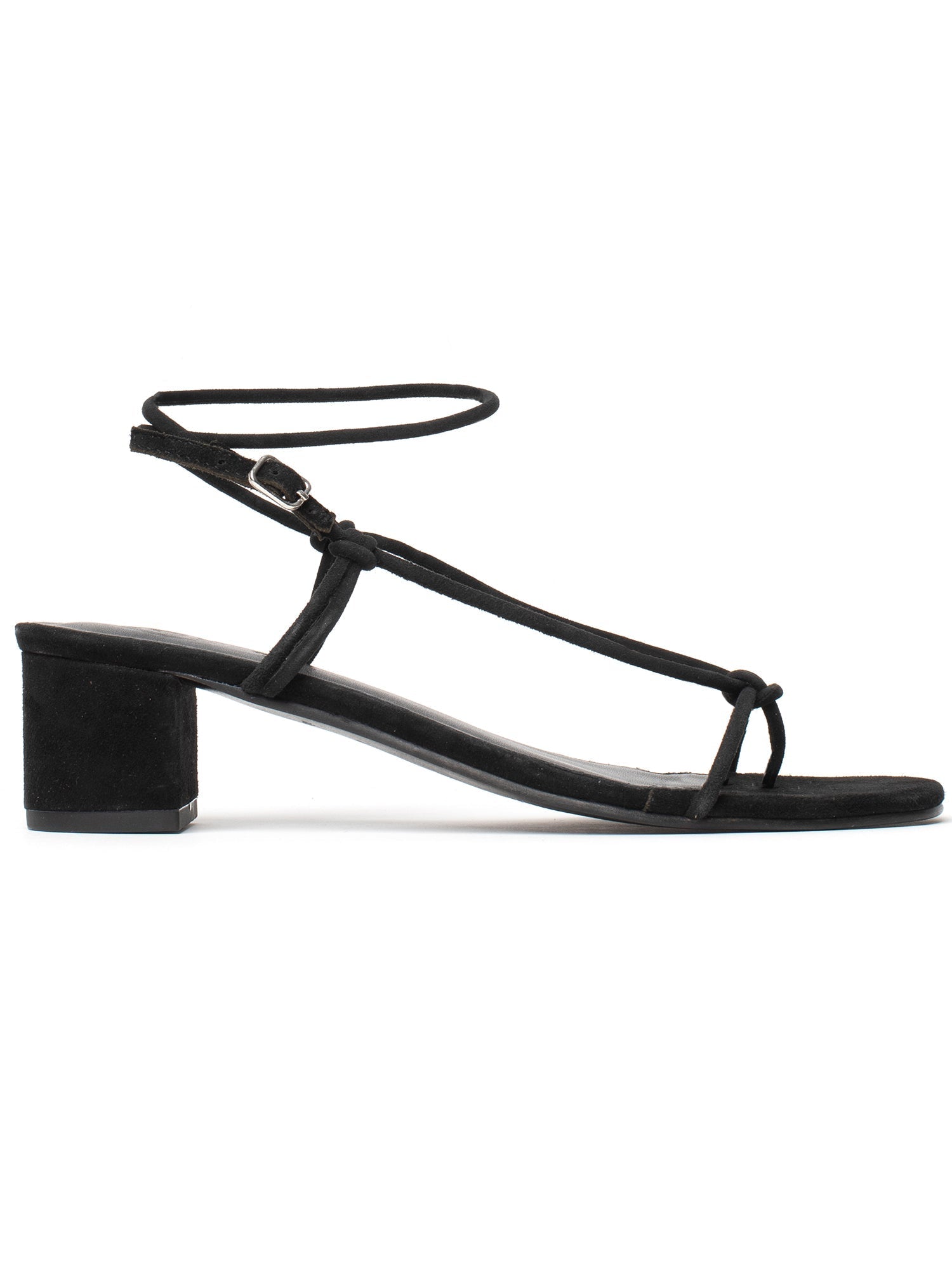 CHEYANNE sandales en cuir noir