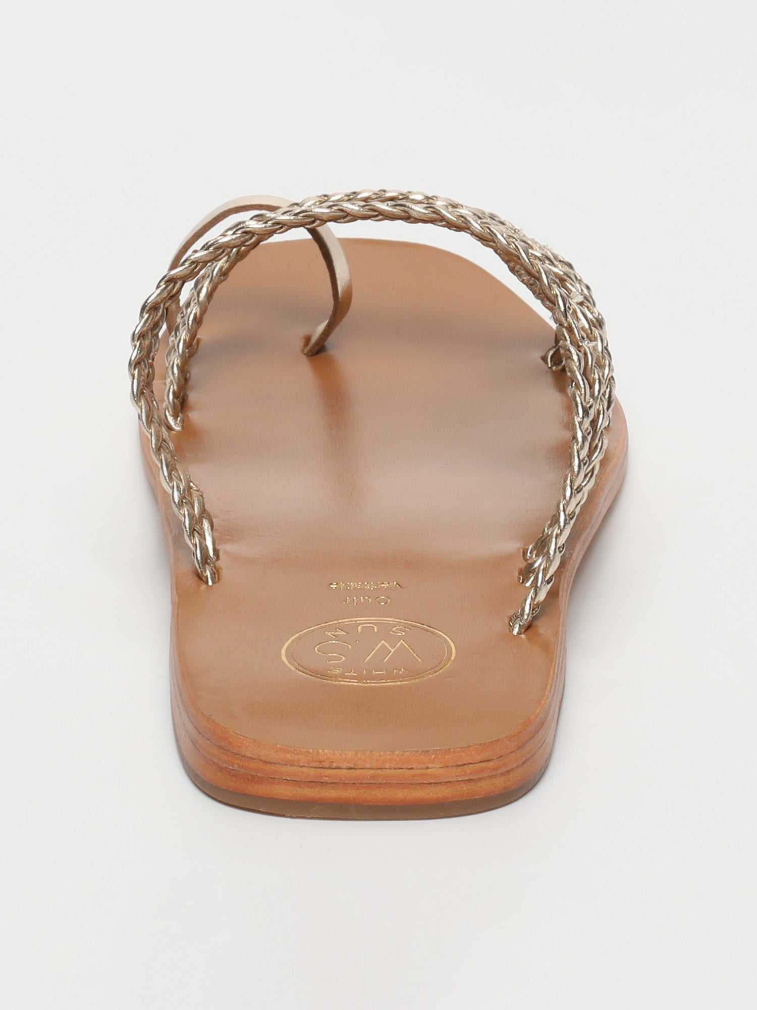 SCARLETT sandales en cuir or