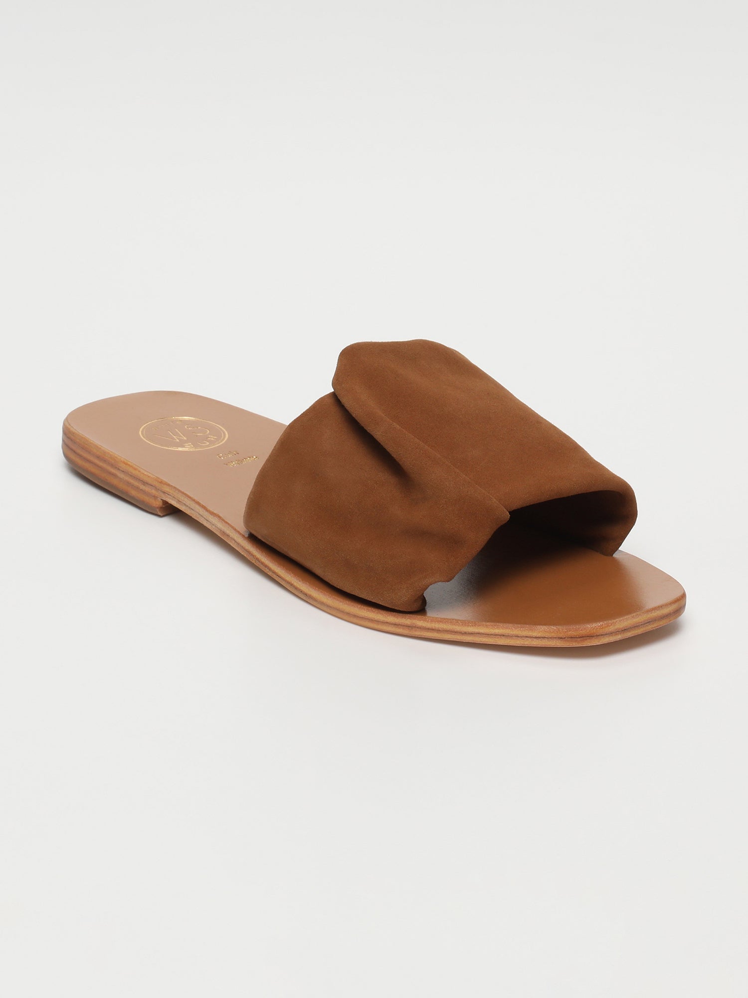 ARIA sandales en cuir camel