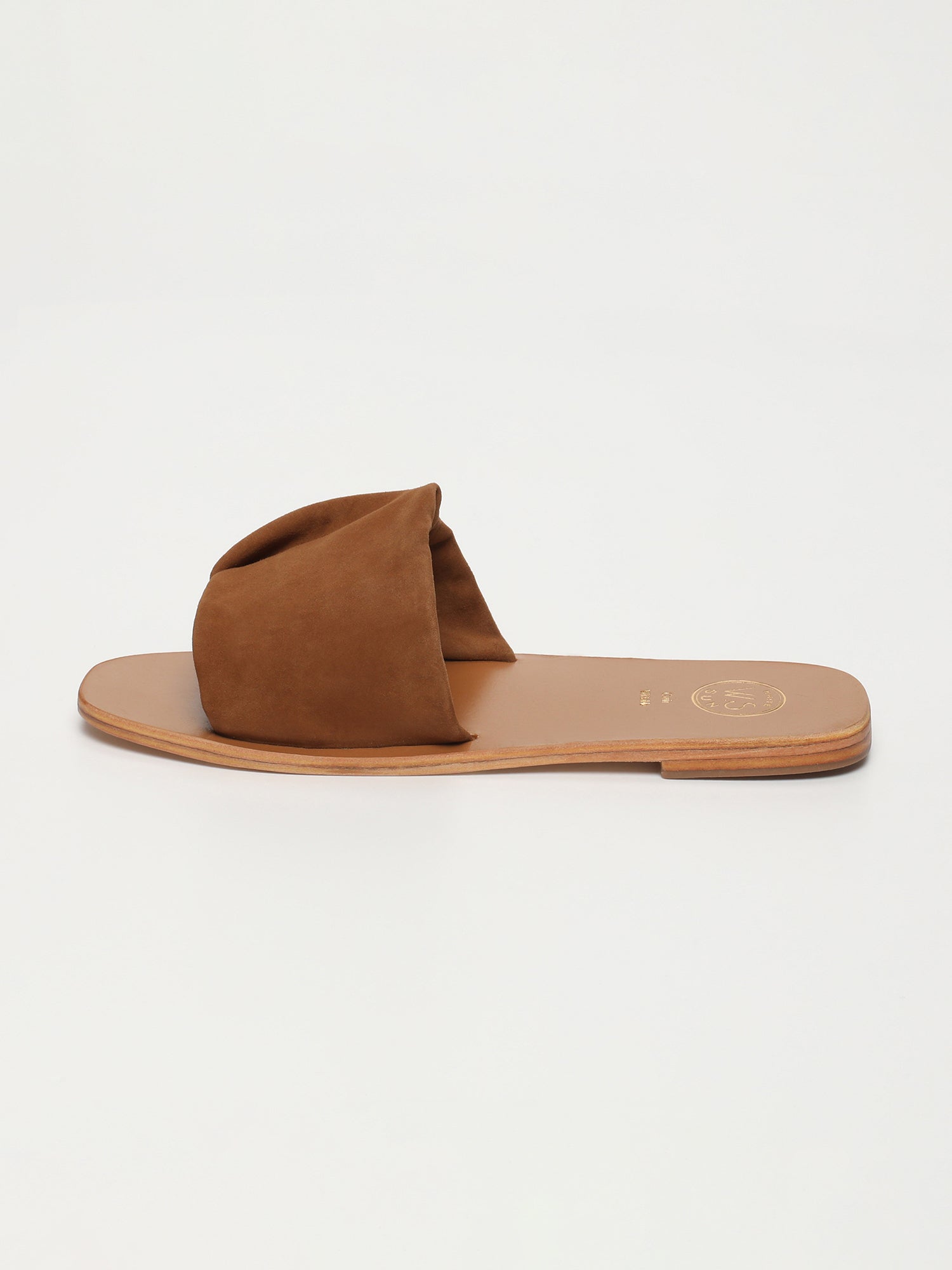 ARIA sandales en cuir camel
