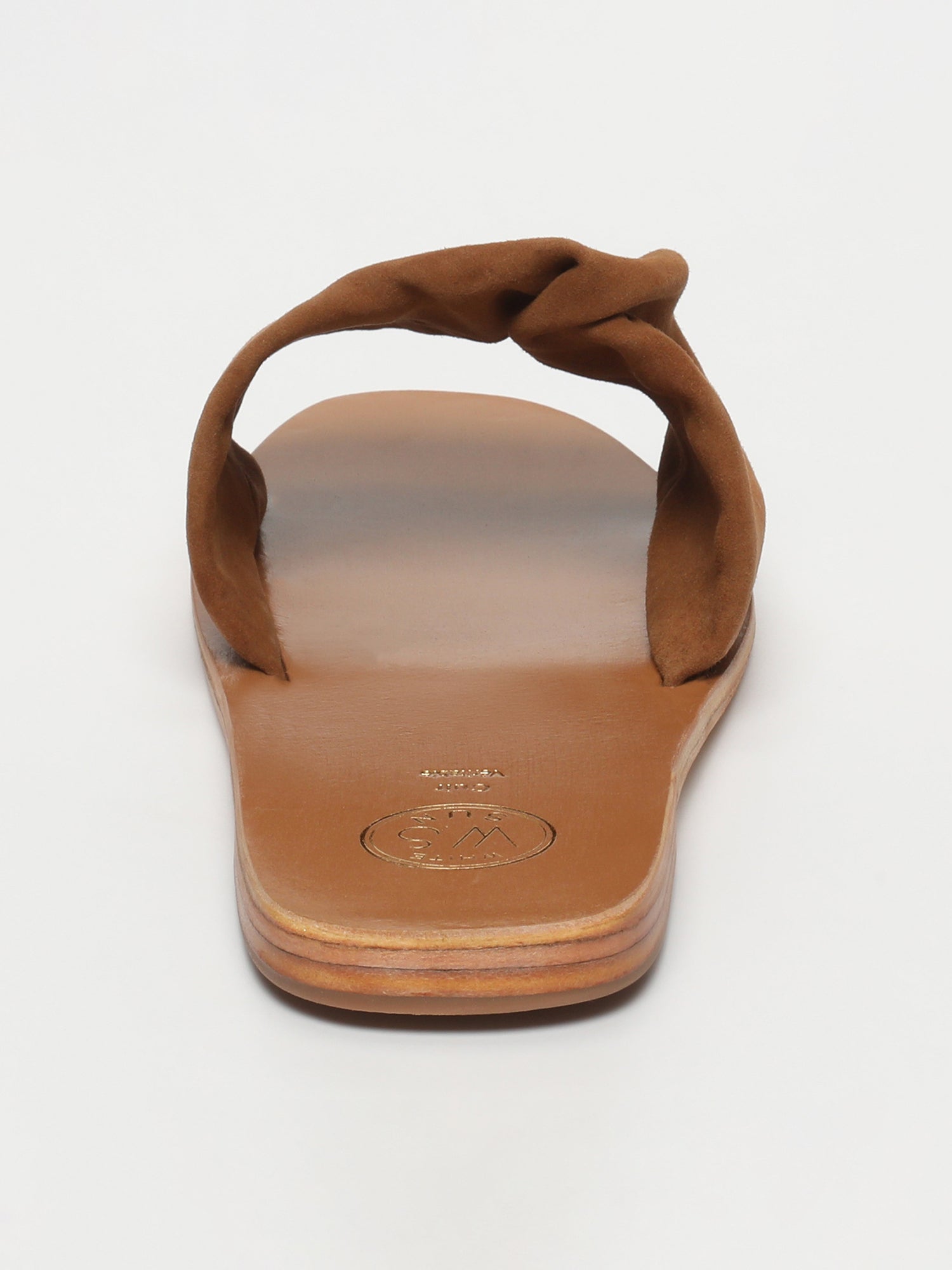 ARIA sandales en cuir camel