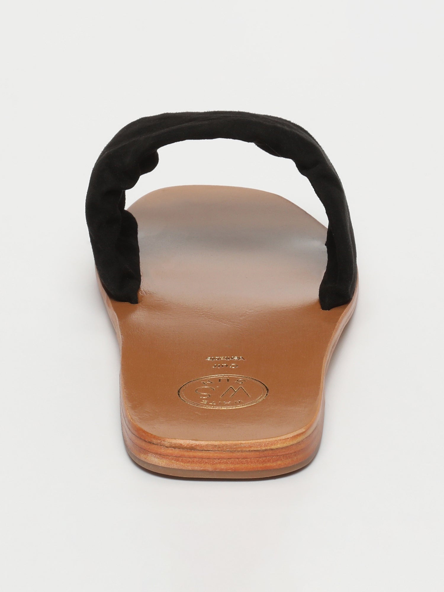 ARIA sandales en cuir noir