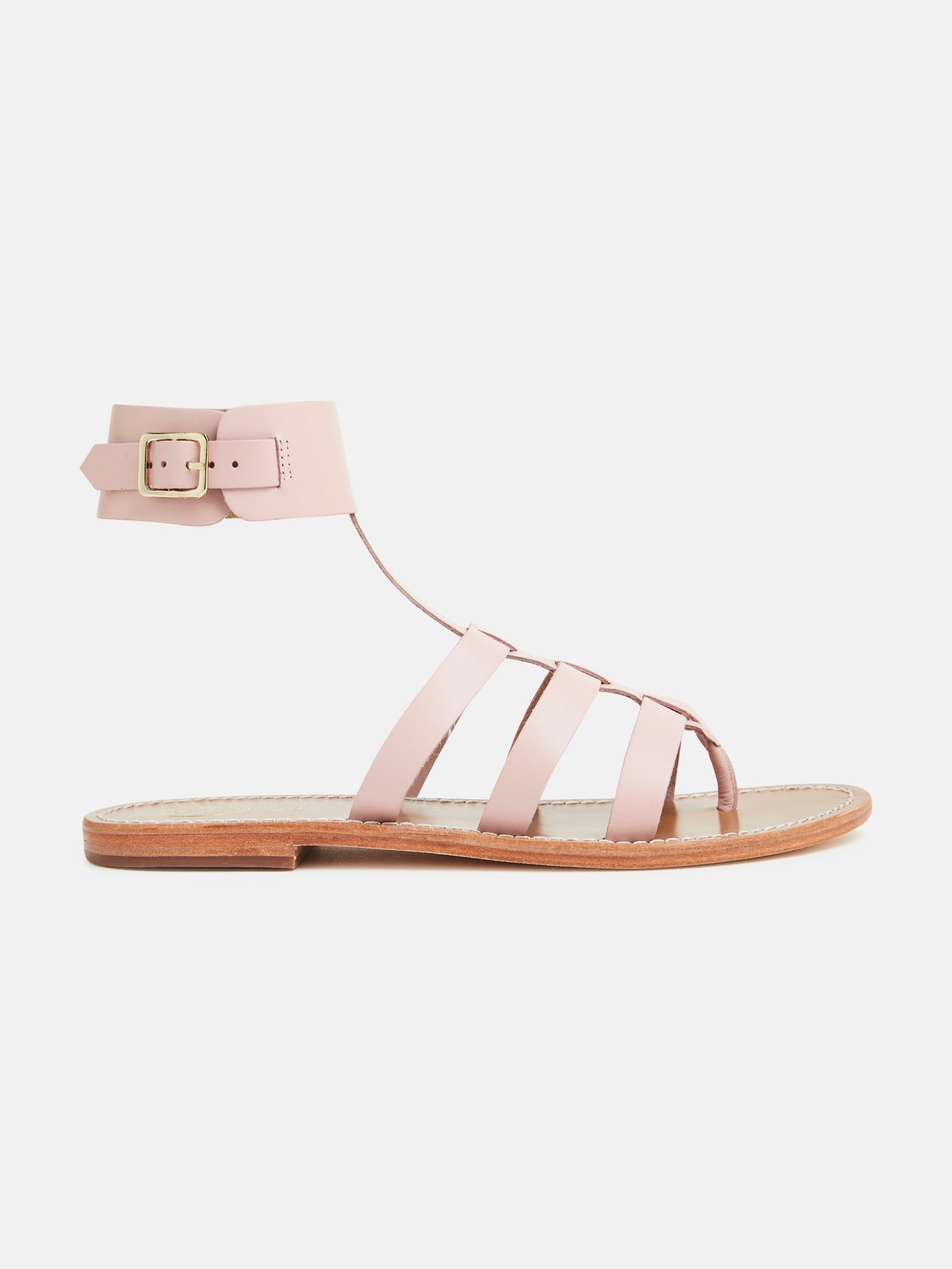 NOBLESSA sandales en cuir rose