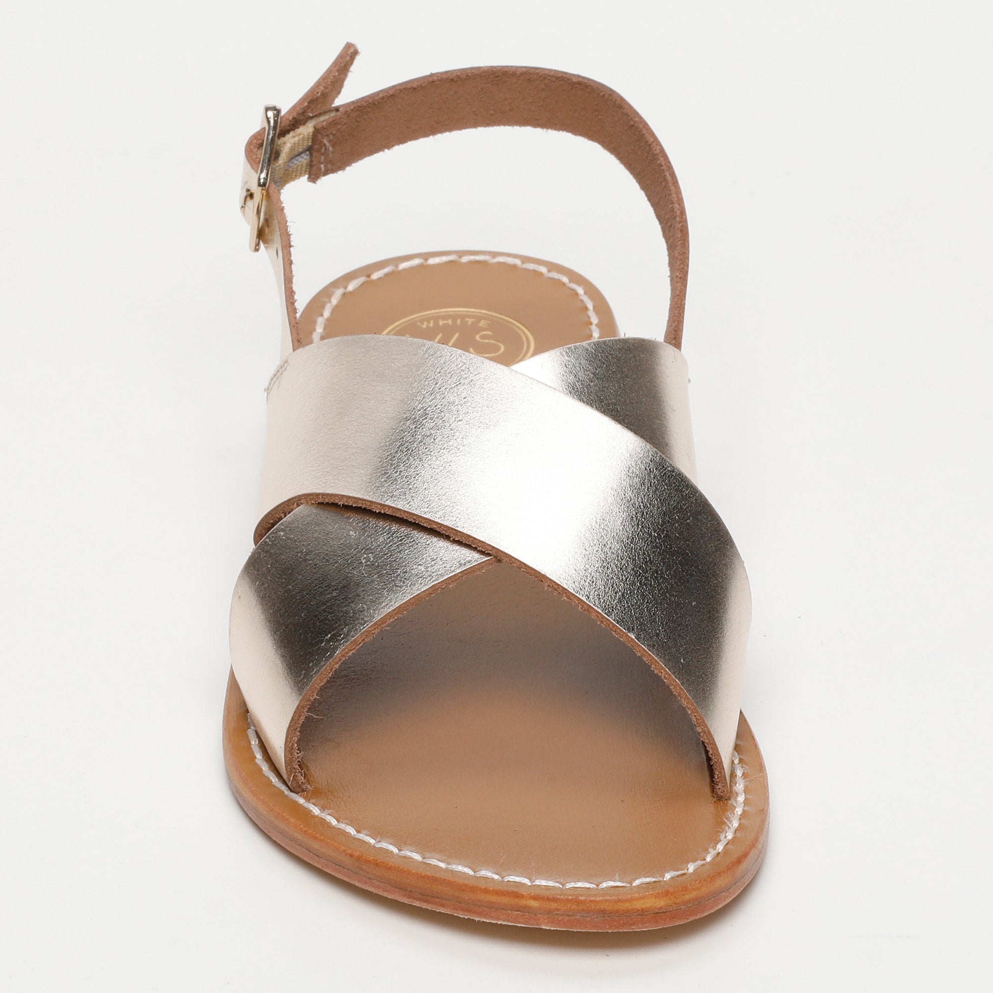 MACAPA sandales en cuir or