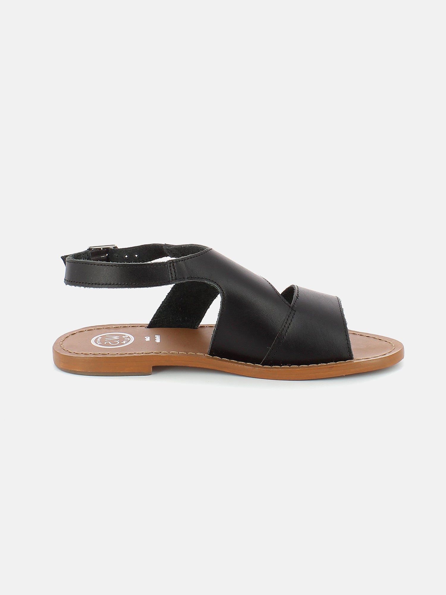 FEIJOA sandales en cuir noir