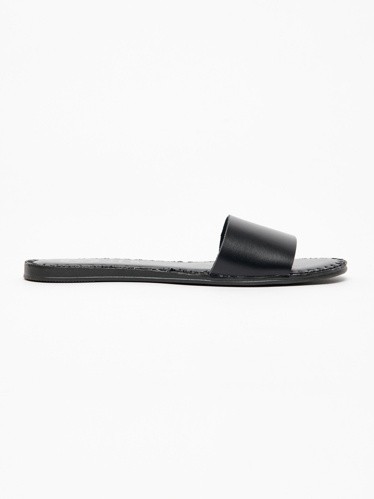 AZIO sandales en cuir noir