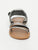 SANDRO Sandale cuir bicolore
