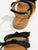 INDAH Sandale cuir avec nœud