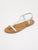 MIRAMAR Sandale cuir épurée
