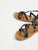 SPLENDIDA Sandale cuir avec rivets