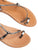 LAURIANA Sandale cuir métallisée