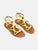 SOBRAL Sandale cuir irisée