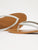 CYPRAE Sandale cuir épurée