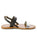 BURSA Sandale cuir bicolore