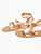 MACARELLA Sandale cuir avec boucles