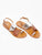 PASEIO Sandale cuir bicolore