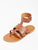AYDIN Sandale cuir avec bracelet